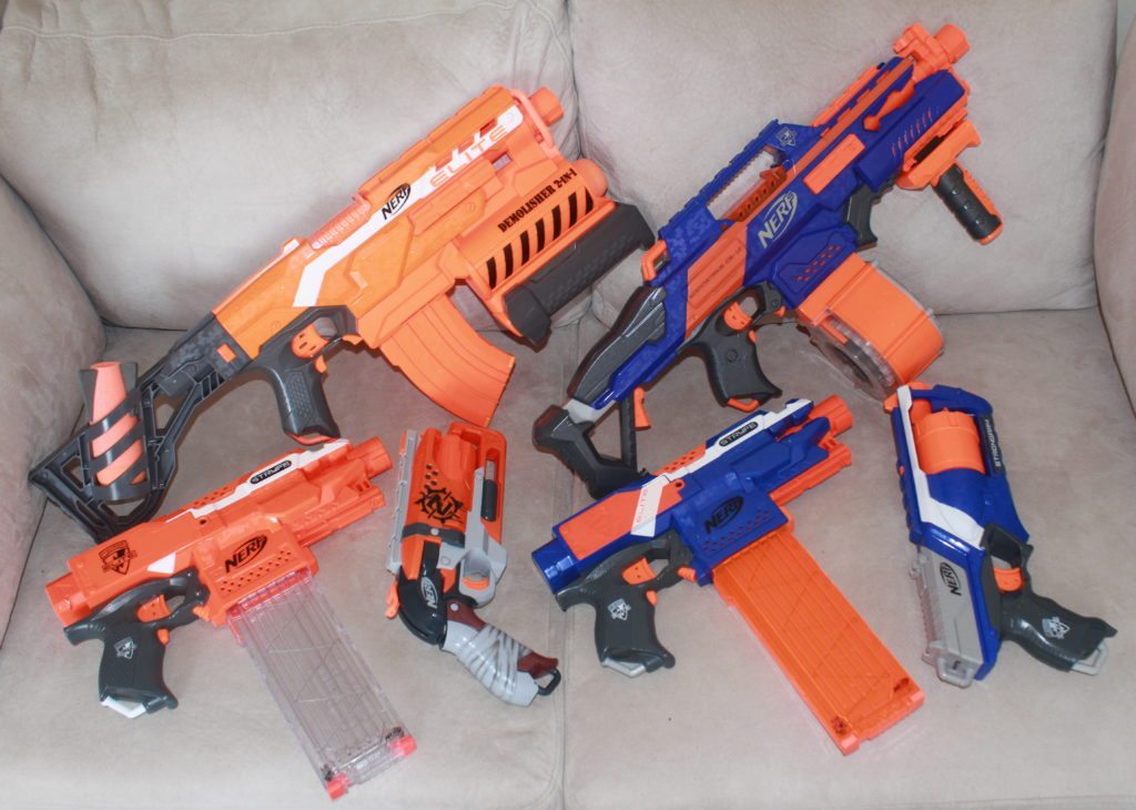 nerf blaster loadouts