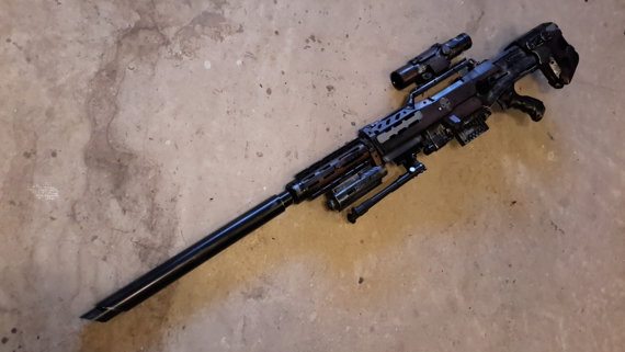 Nerf Modulus Long Strike CS-6 Sniper Rifle Blaster Body Only
